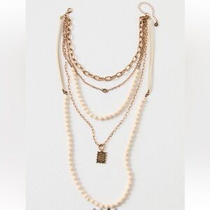 Free People Suncity Layered Necklace + Freebies!